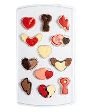 Picture of HEARTS THERMOFORMED MOULD SET 15 X 26 CM